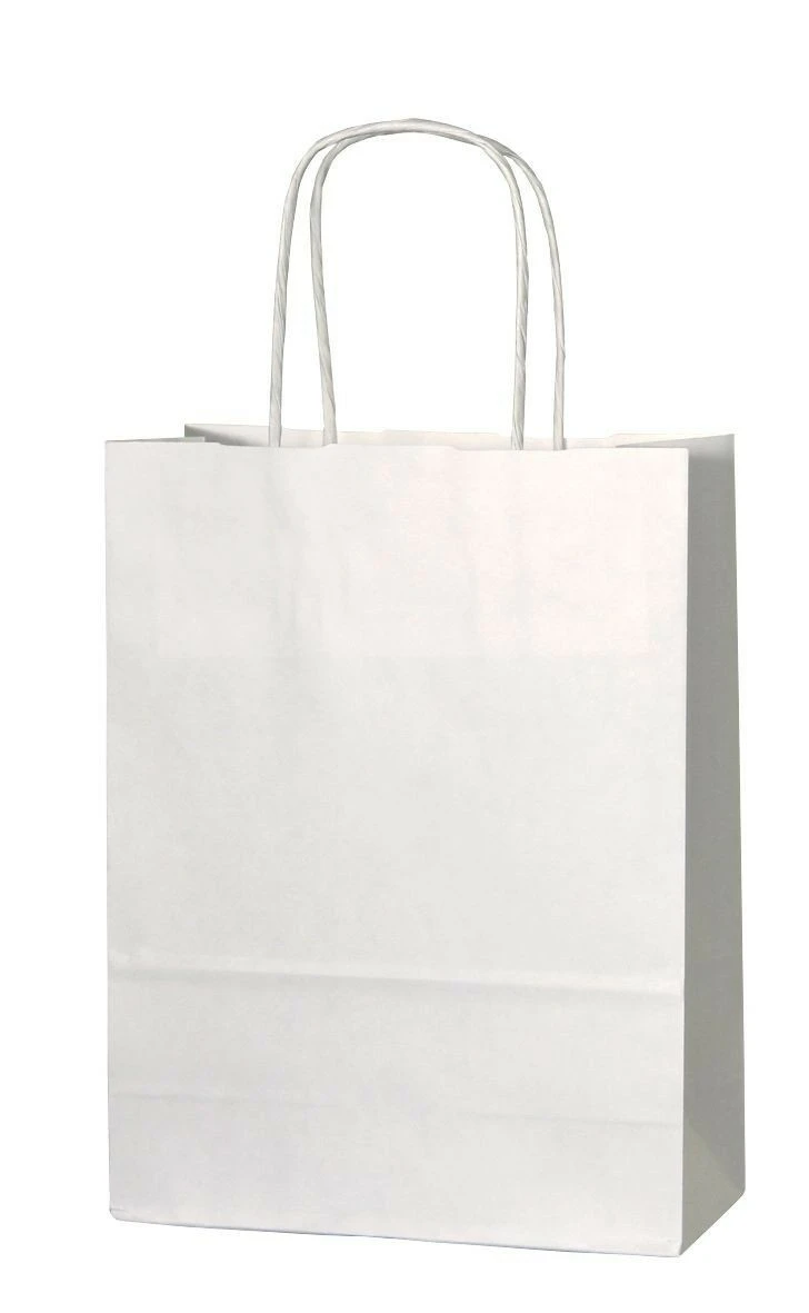 White Tote Paper Bag